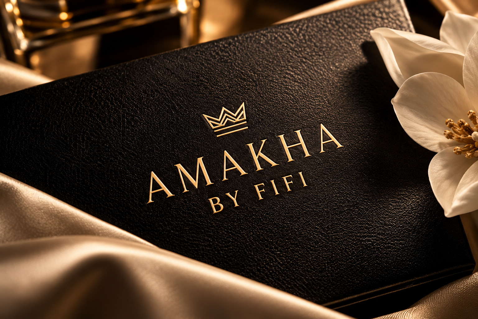 AMAKHA BY FIFI luxury fragrance packaging